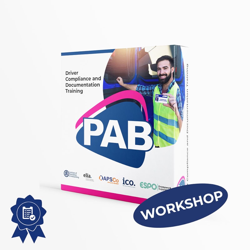 Driver Compliance and Documentation Training Course Cover