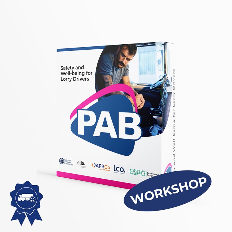 Safety and Well-being for Lorry Drivers Course Cover