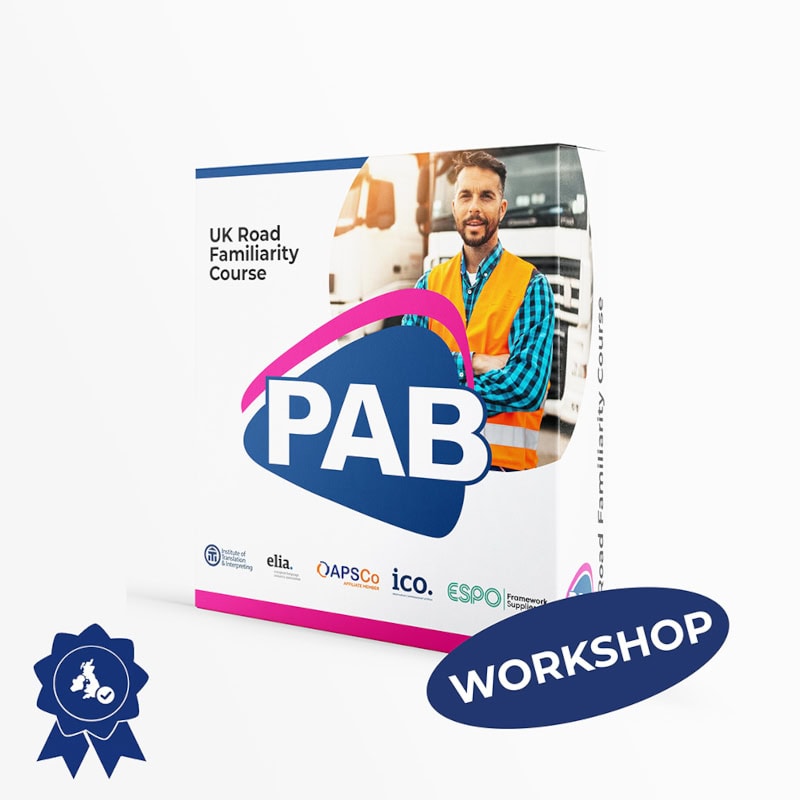 UK Road Familiarity Course Cover